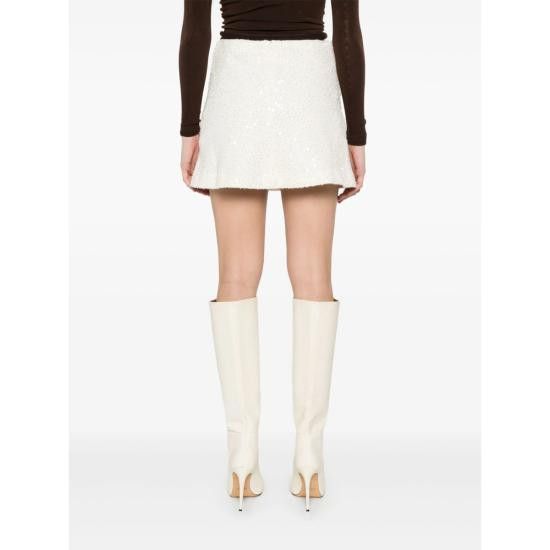 Iro IRO Women Mid Skirts ASSIL WM31 WHI02 WHITE Size 27" / US 4 / IT 40 - 5 Thumbnail
