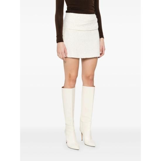 Iro IRO Women Mid Skirts ASSIL WM31 WHI02 WHITE Size 27" / US 4 / IT 40 - 4 Thumbnail