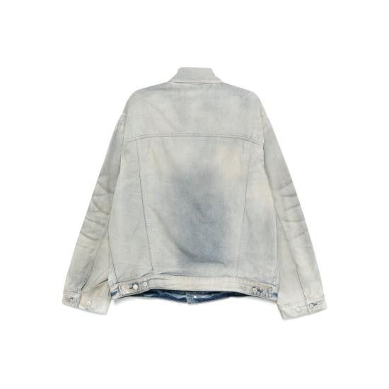 Acne Studios ACNE STUDIOS Men Denim Jackets C90191 LGBLU BLUE Size US L / EU 52-54 / 3 - 2 Thumbnail