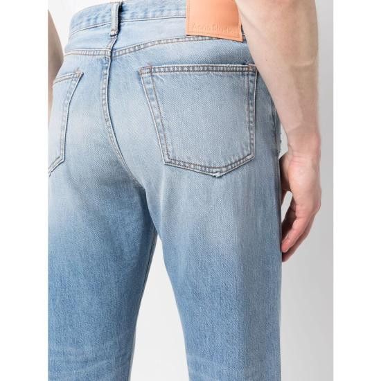 Acne Studios ACNE STUDIOS Men Denim Pants B00295 LGBLU BLUE Size US 30 / EU 46 - 4 Thumbnail