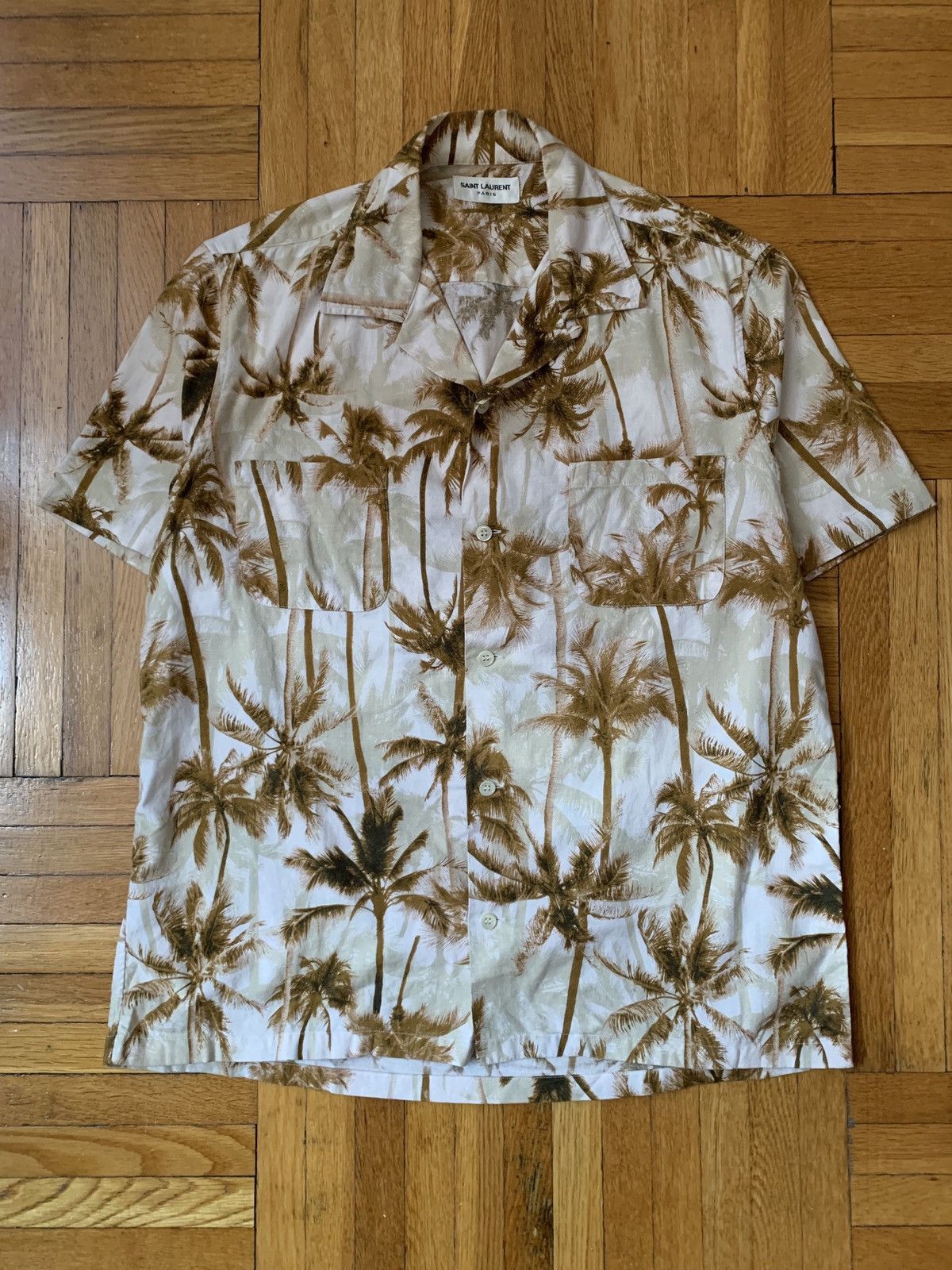 Saint Laurent Paris Hawaiian Shirt | Grailed