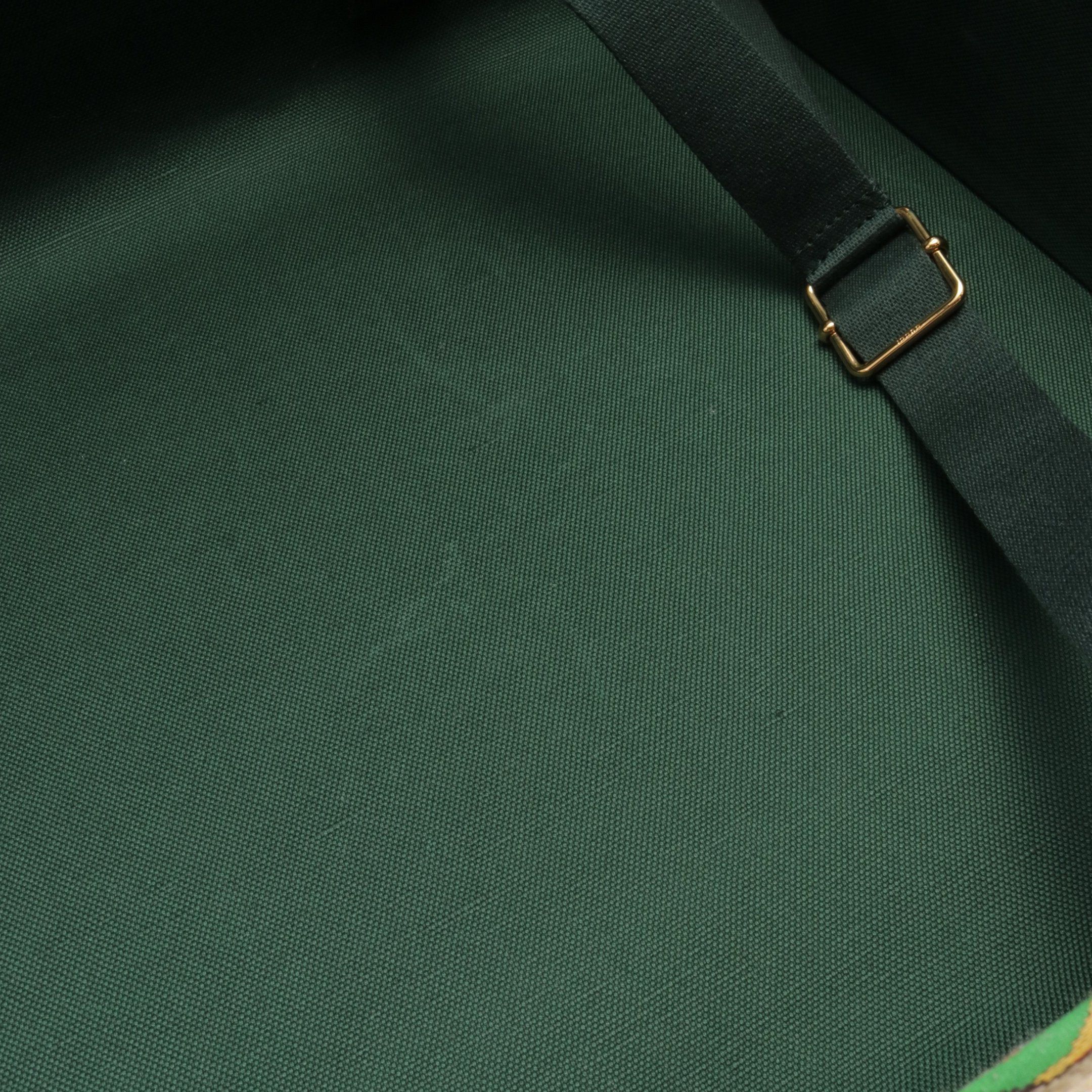 Gucci Gucci Gg Pattern Suitcase Trunk Case Canvas Leather Ivory Green Multicolor 100Th Anniversary Size ONE SIZE - 5 Thumbnail