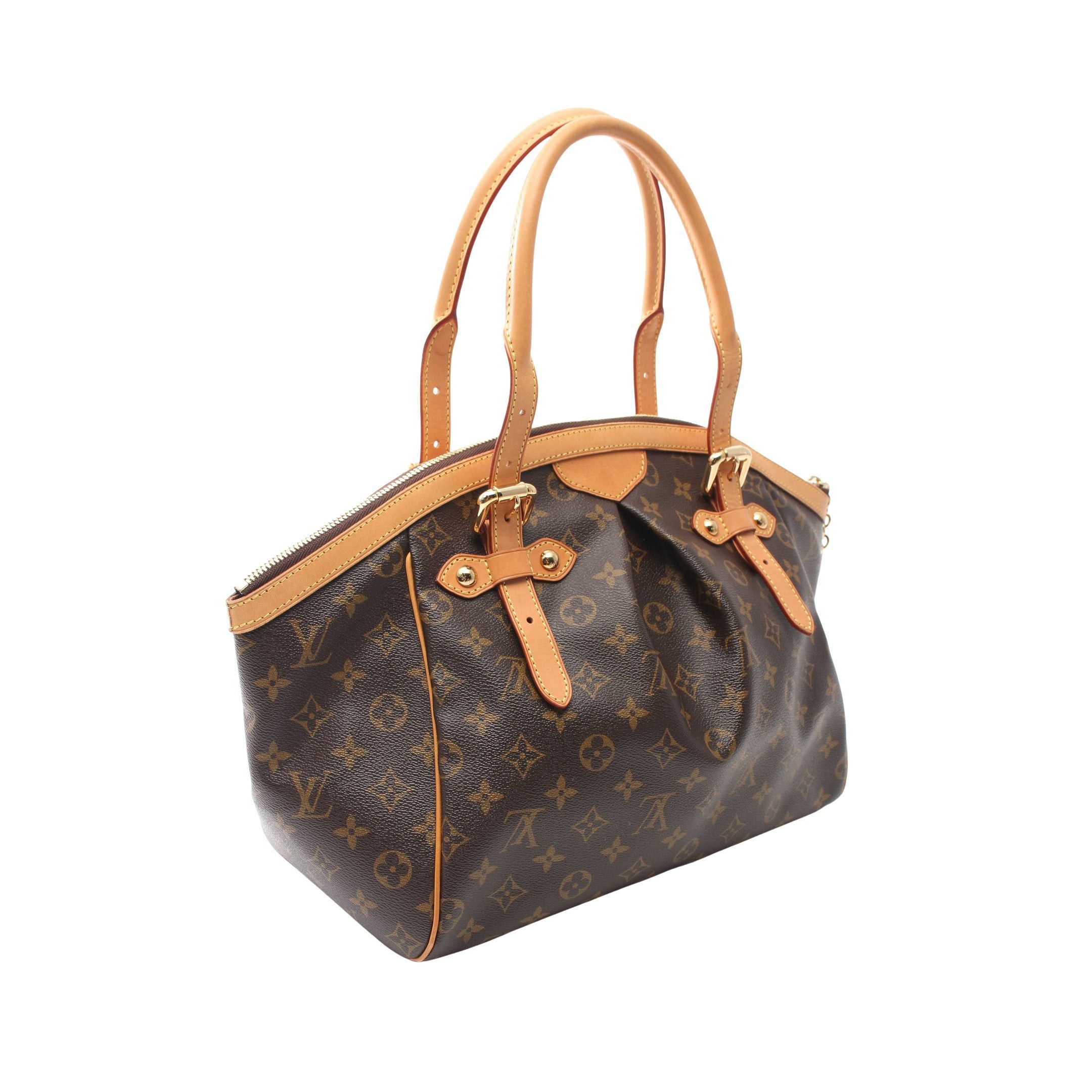 Louis Vuitton Louis Vuitton Tivoli Gm Monogram Handbag Leather Brown Size ONE SIZE - 2 Thumbnail