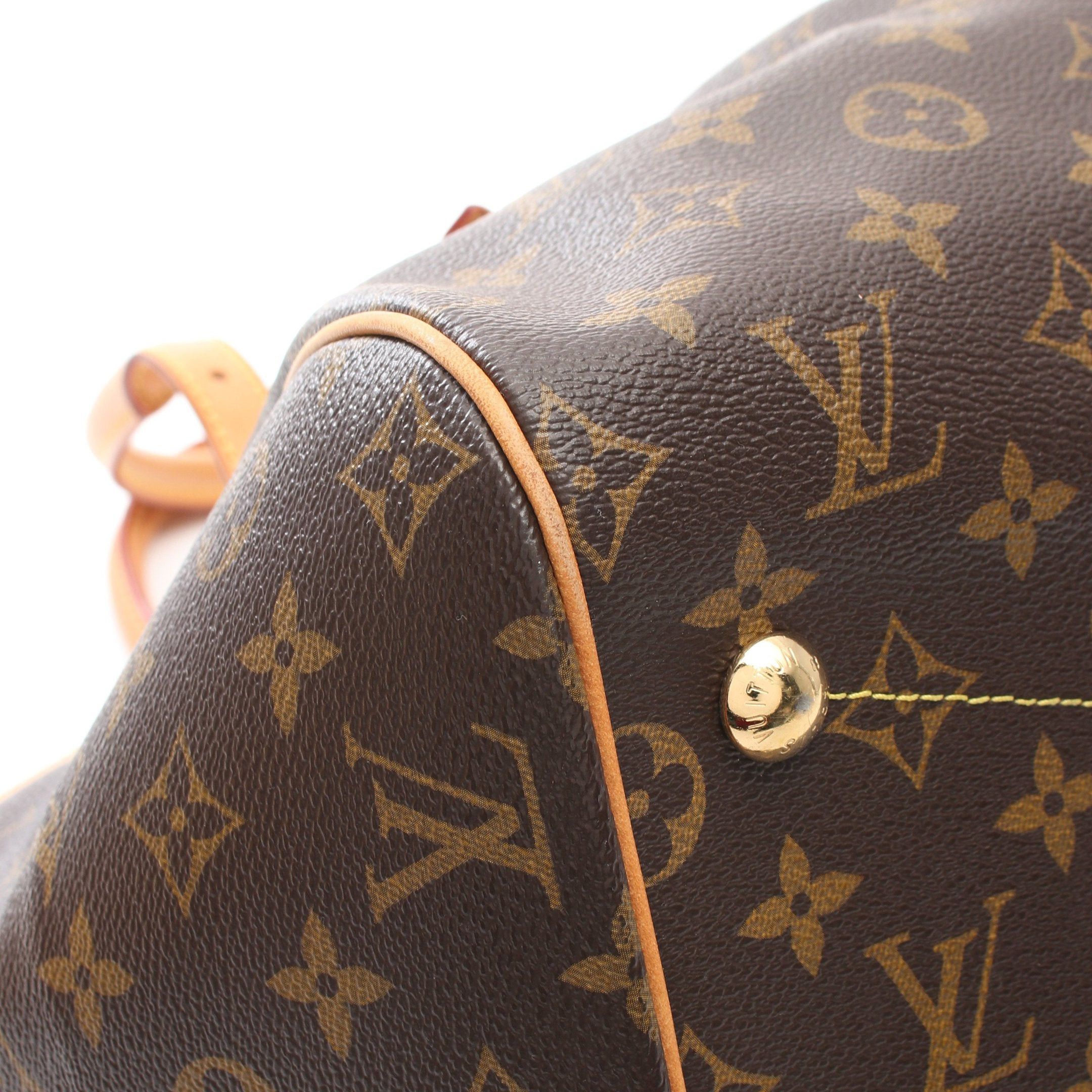 Louis Vuitton Louis Vuitton Tivoli Gm Monogram Handbag Leather Brown Size ONE SIZE - 9 Thumbnail