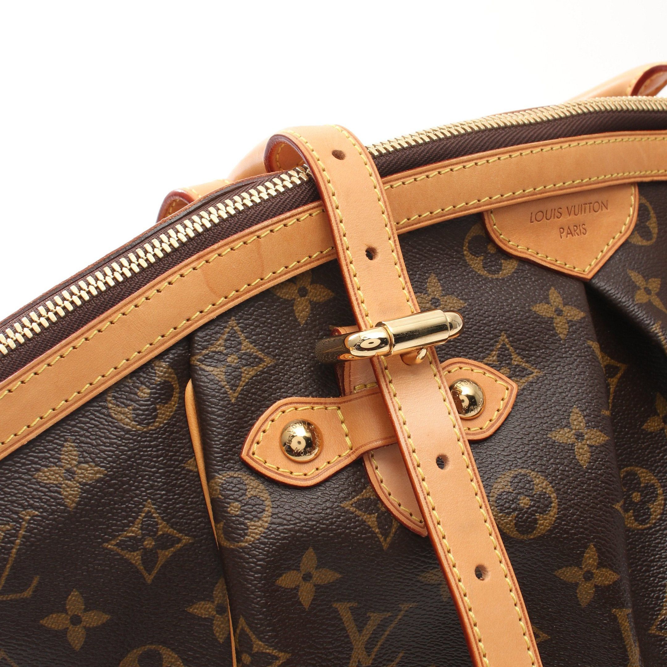 Louis Vuitton Louis Vuitton Tivoli Gm Monogram Handbag Leather Brown Size ONE SIZE - 8 Thumbnail
