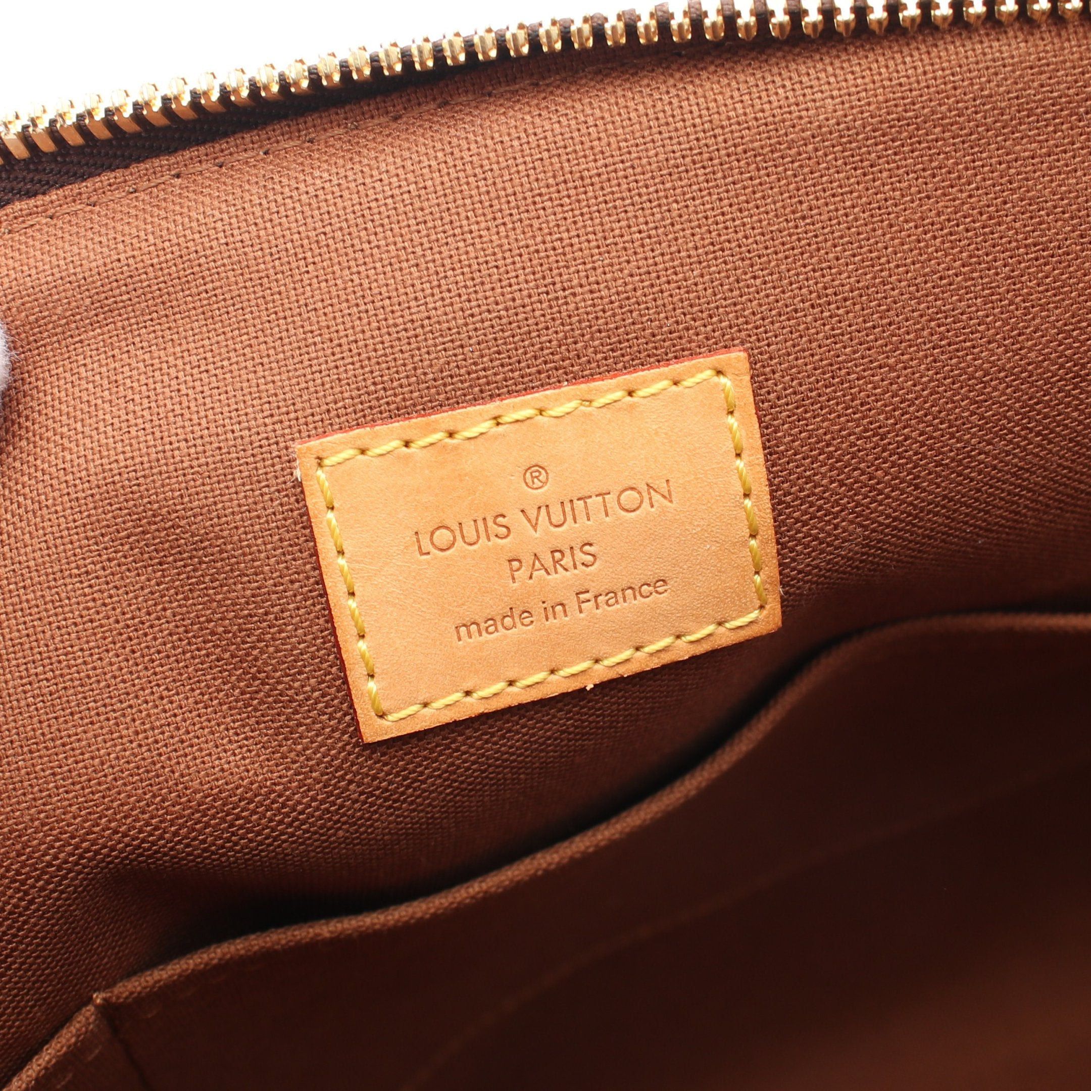 Louis Vuitton Louis Vuitton Tivoli Gm Monogram Handbag Leather Brown Size ONE SIZE - 4 Thumbnail