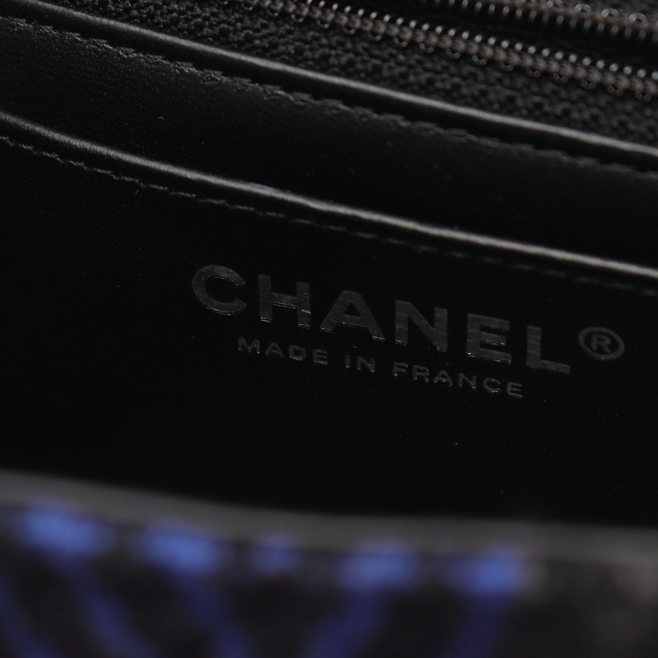 Chanel Chanel Mini Matelasse 20 Chain Shoulder Bag Tweed Black Multicolor Silver Hardware Size ONE SIZE - 4 Thumbnail