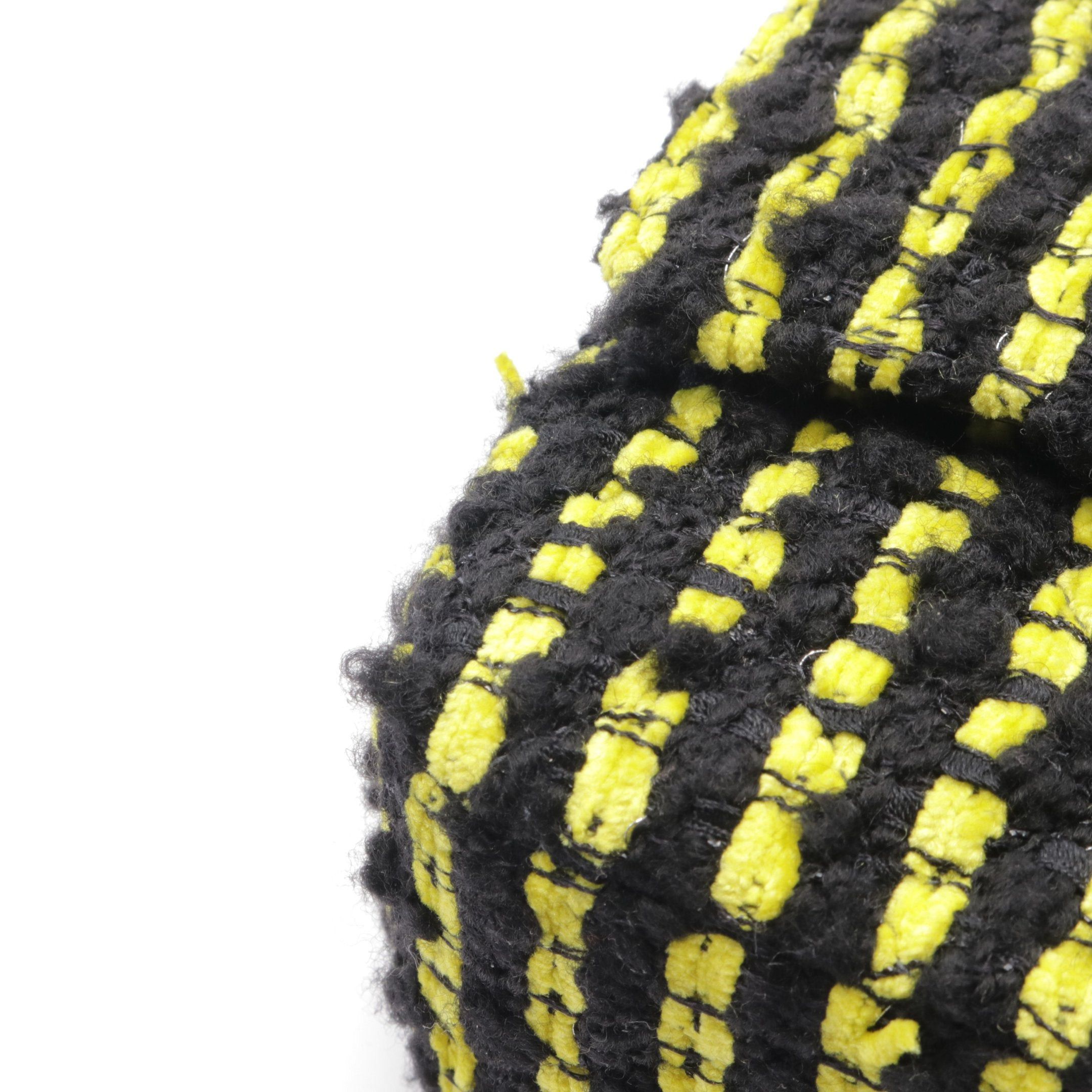Chanel Chanel Matelasse Double Flap Chain Shoulder Bag Tweed Leather Yellow Black Silver Hardware Size ONE SIZE - 7 Thumbnail