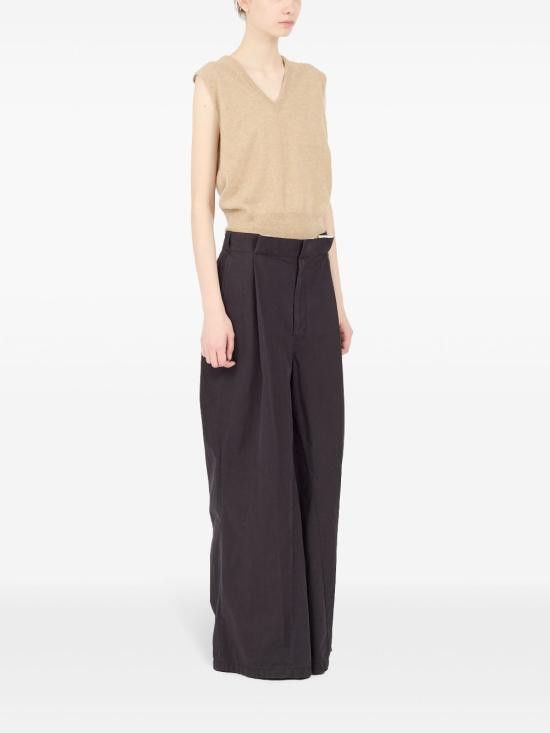 Maison Margiela MAISON MARGIELA Women Sweater S51FB0077 M13090109M Brown Size L / US 10 / IT 46 - 3 Thumbnail