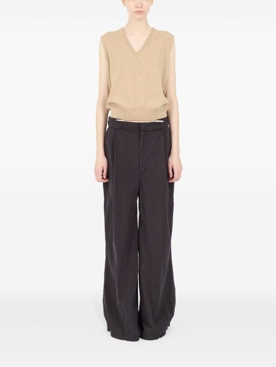 Maison Margiela MAISON MARGIELA Women Sweater S51FB0077 M13090109M Brown Size L / US 10 / IT 46 - 4 Thumbnail