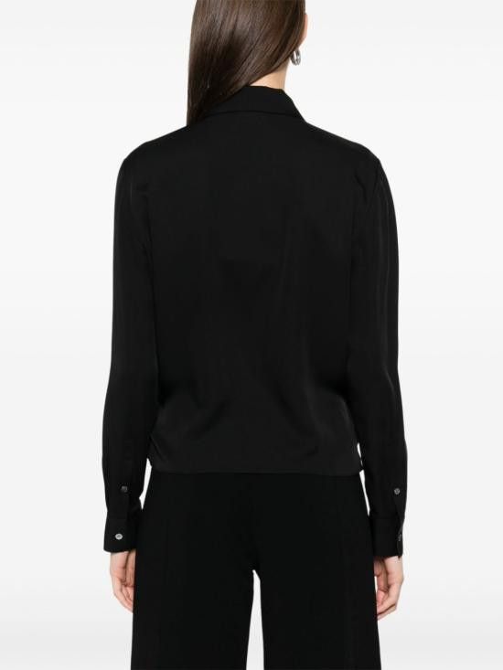 Theory THEORY Women Shirts O1102503 001 Black Size L / US 10 / IT 46 - 3 Thumbnail