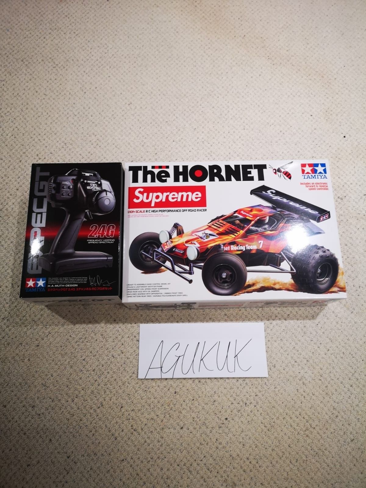 Supreme tamiya deals hornet rc car