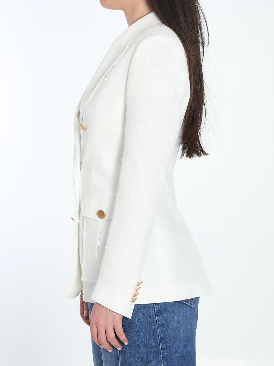 Tagliatore TAGLIATORE Women Jackets JHONEY WHITE Size S / US 4 / IT 40 - 3 Thumbnail