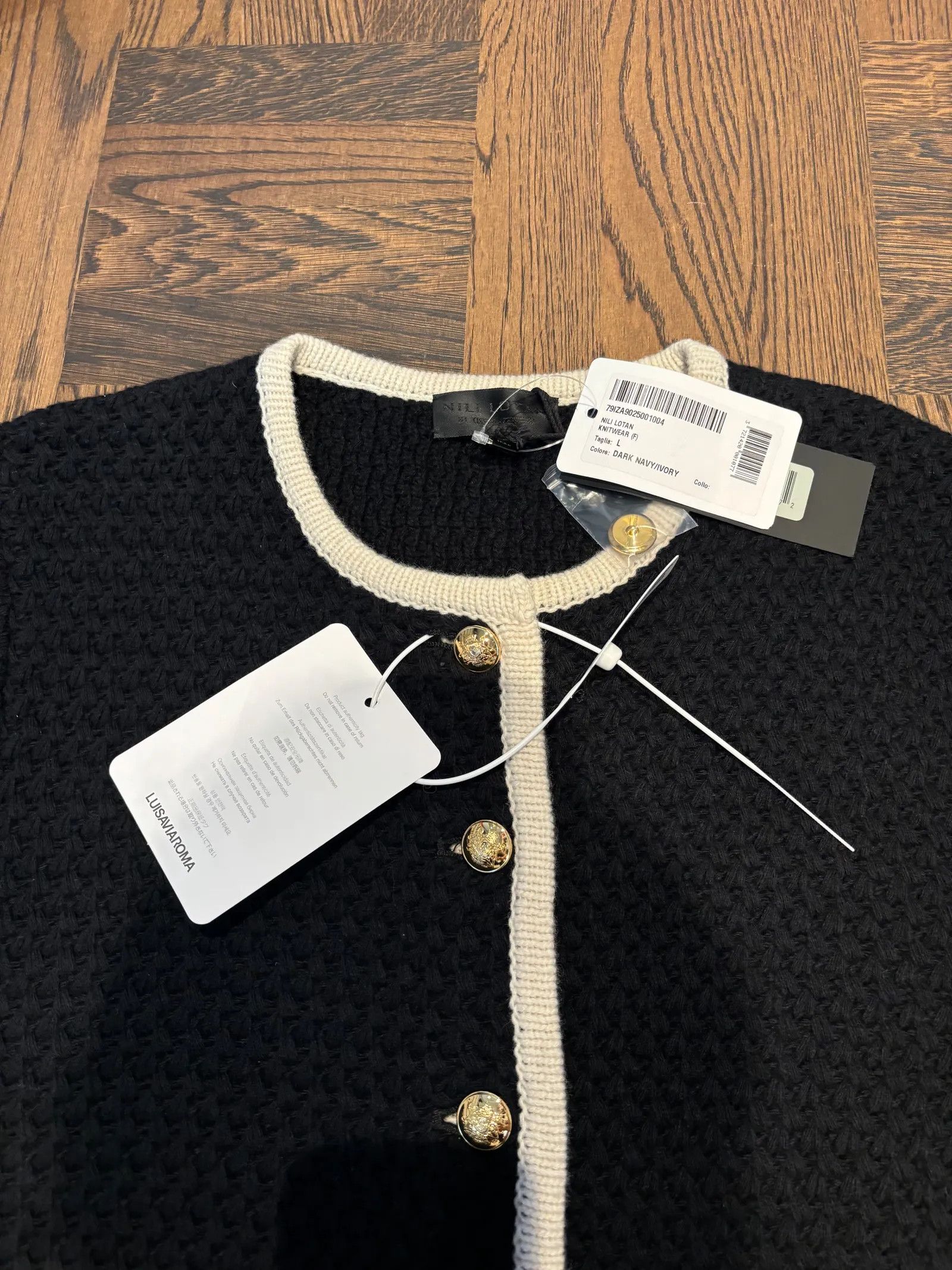 Nili Lotan Nili Lotan Cardigan Size L / US 10 / IT 46 - 3 Thumbnail