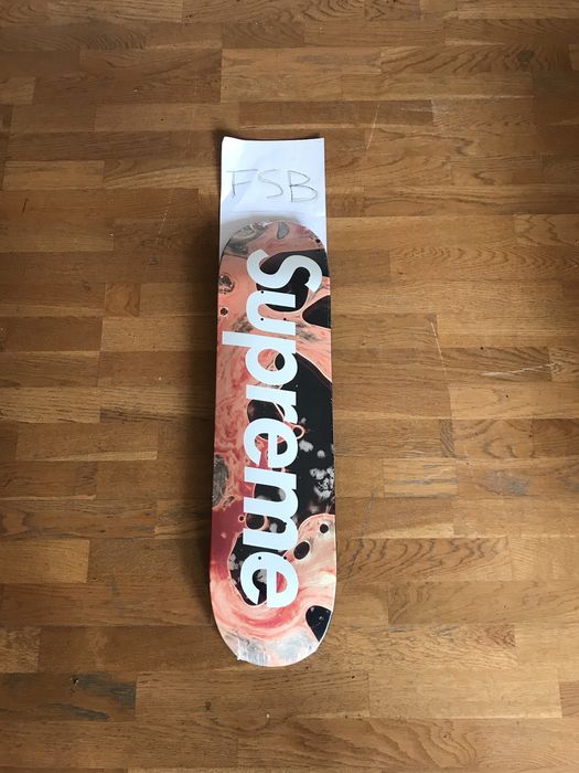 Supreme Blood And Semen Skateboard | Grailed