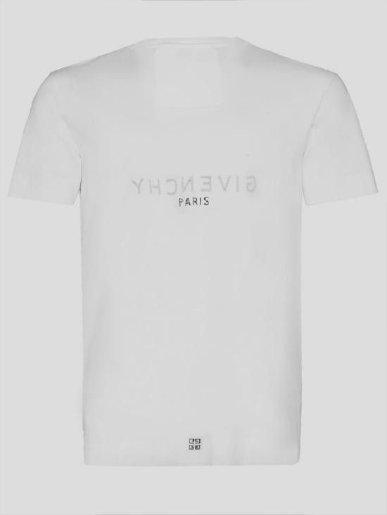Givenchy GIVENCHY Men T-Shirts BM71653 Y6B100 White Size US L / EU 52-54 / 3 - 2 Thumbnail