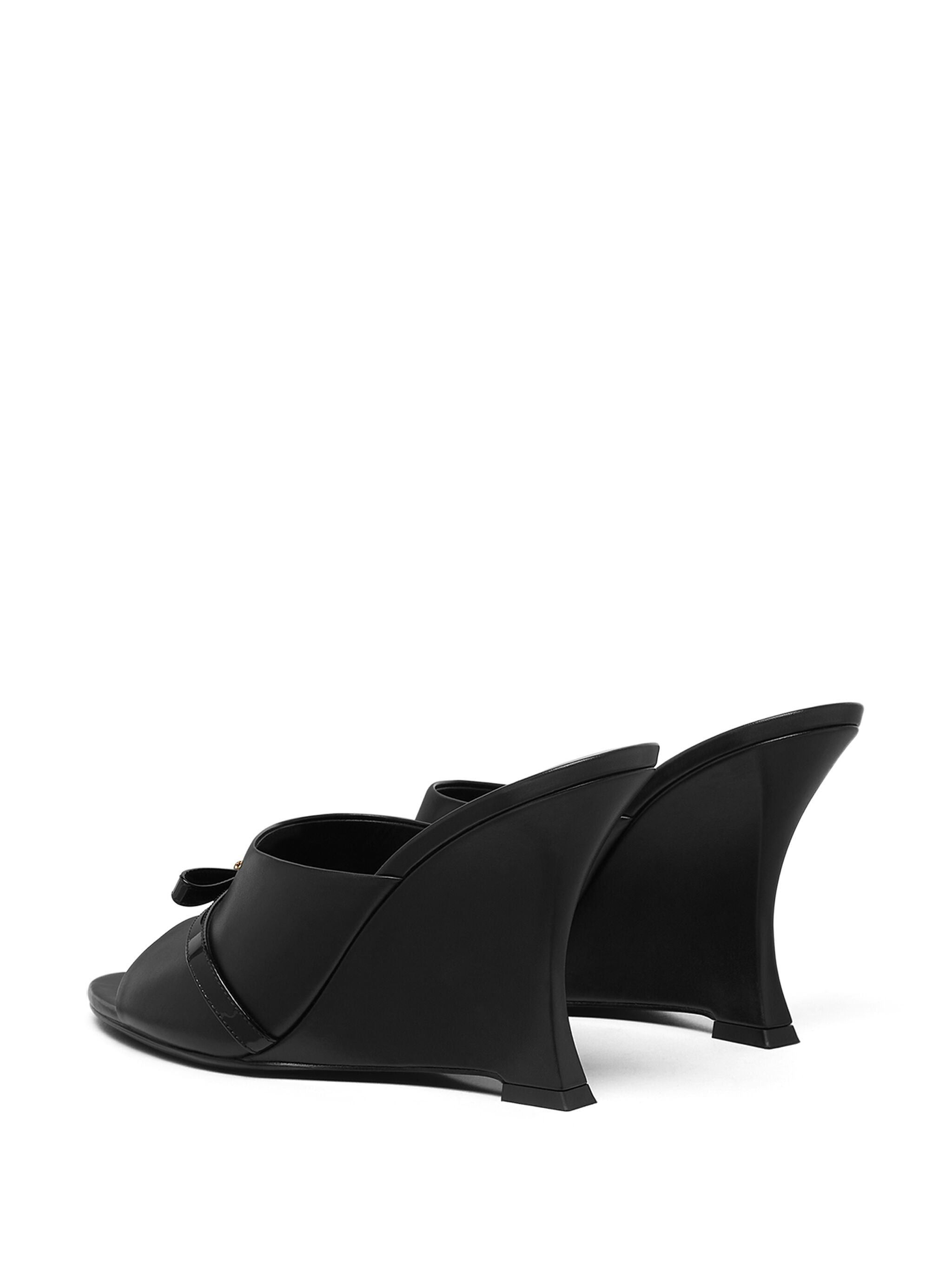 Versace Versace Gianni Ribbon Wedge Mules SIZE 41 Size ONE SIZE - 3 Thumbnail