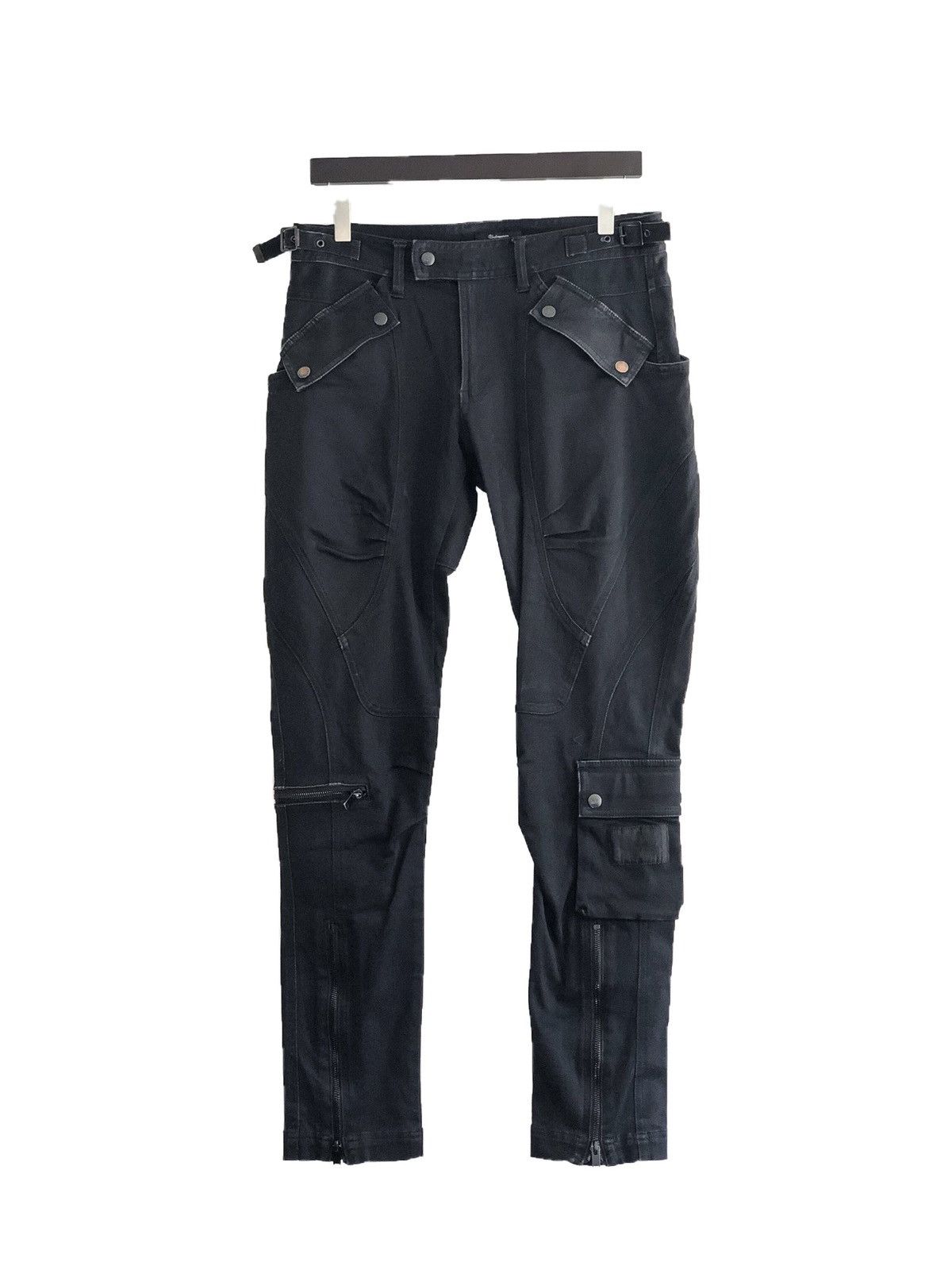 Undercover A/W09 "EARMUFF MANIAC" BLACK CARGO PANTS, SIZE 3 Size US 30 / EU 46 - 1 Thumbnail
