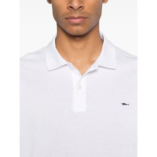 Paul & Shark PAUL & SHARK Men Polo Shirts C0P1238 010 WHITE Size US XXL / EU 58 / 5 - 3 Thumbnail