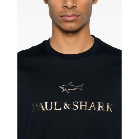 Paul & Shark PAUL & SHARK Men T-Shirts C0P1239 50E BLUE Size US M / EU 48-50 / 2 - 2 Thumbnail