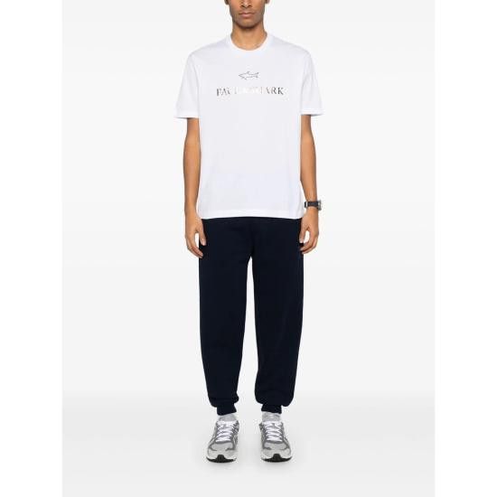 Tシャツ・カットソー PAUL  SHARK Men T Shirts C0P1239 10E WHITE Paul & Shark PAUL & SHARK Men T-Shirts C0P1239 10E WHITE