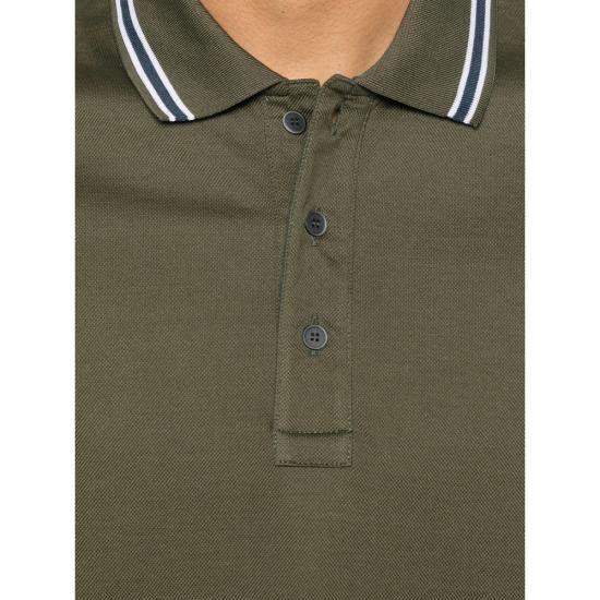 Paul & Shark PAUL & SHARK Men Polo Shirts 25411203 089 GREEN Size US L / EU 52-54 / 3 - 3 Thumbnail