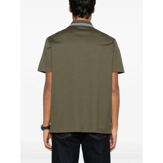 Paul & Shark PAUL & SHARK Men Polo Shirts 25411203 089 GREEN Size US L / EU 52-54 / 3 - 2 Thumbnail