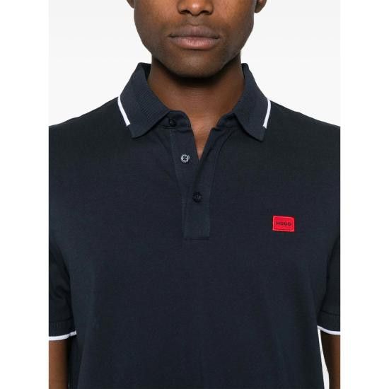 Hugo Boss HUGO BOSS Men Polo Shirts 50490775 405 BLUE Size US S / EU 44-46 / 1 - 3 Thumbnail