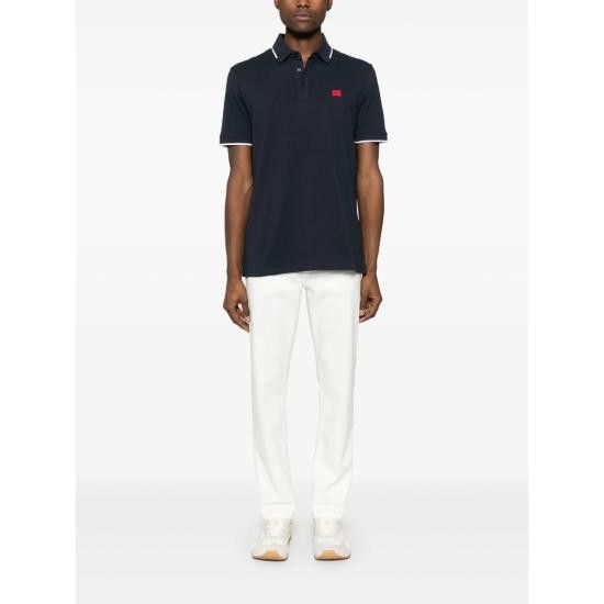 Hugo Boss HUGO BOSS Men Polo Shirts 50490775 405 BLUE Size US S / EU 44-46 / 1 - 4 Thumbnail