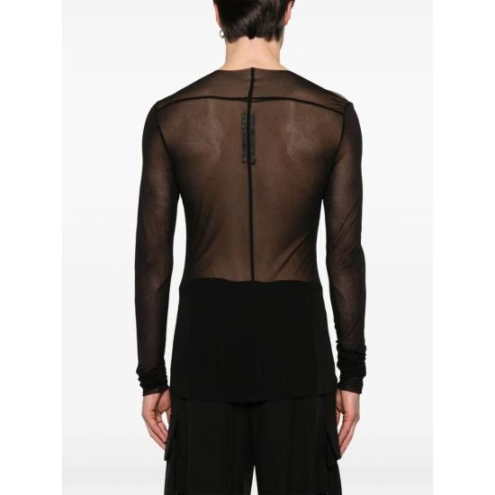 Rick Owens RICK OWENS Men T-Shirts RU01E5271 JCR 09 BLACK Size US L / EU 52-54 / 3 - 2 Thumbnail