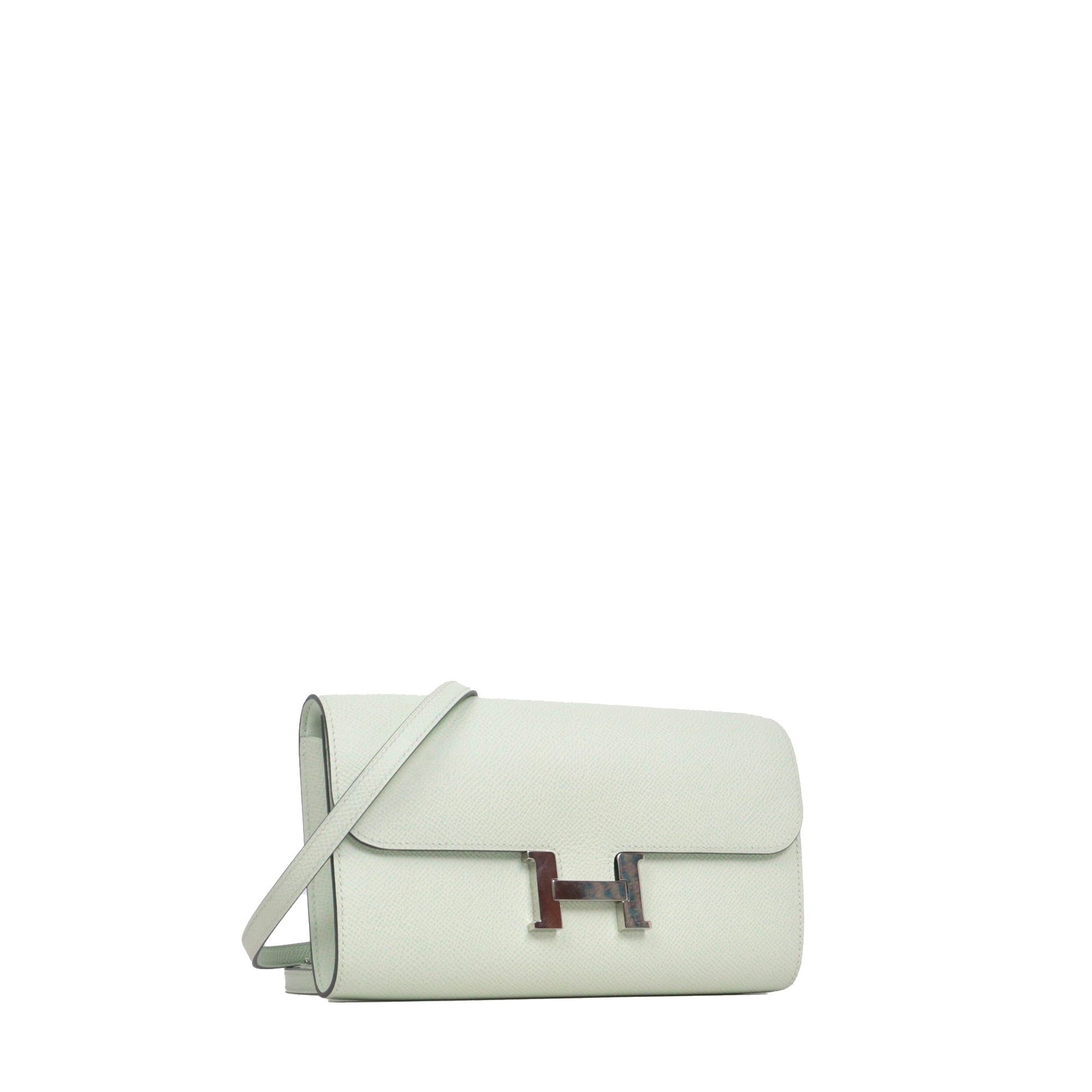 Hermes HERMÈS - Constance To Go Hermès shoulder bag in fizz green epsom leather Size ONE SIZE - 2 Thumbnail