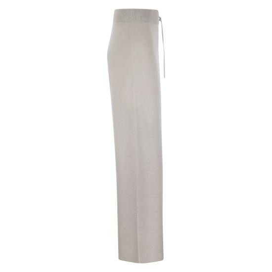 Fabiana Filippi FABIANA FILIPPI Women Straight Pants PAD265F425 WHITE Size 27" / US 4 / IT 40 - 3 Thumbnail