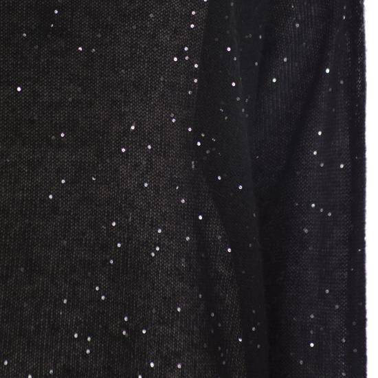 Fabiana Filippi FABIANA FILIPPI Women Sweater MAD265F081 BLACK Size S / US 4 / IT 40 - 4 Thumbnail