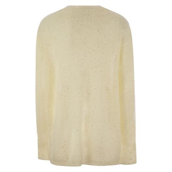 Fabiana Filippi FABIANA FILIPPI Women Sweater MAD265F081 WHITE Size XS / US 0-2 / IT 36-38 - 2 Thumbnail