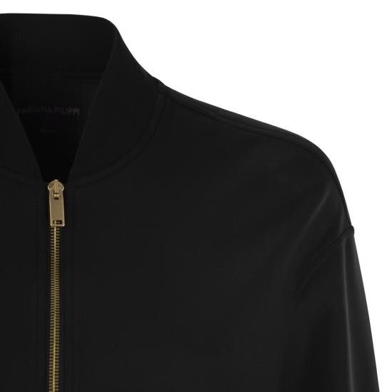 Fabiana Filippi FABIANA FILIPPI Women Jackets GCD265F090 BLACK Size M / US 6-8 / IT 42-44 - 4 Thumbnail