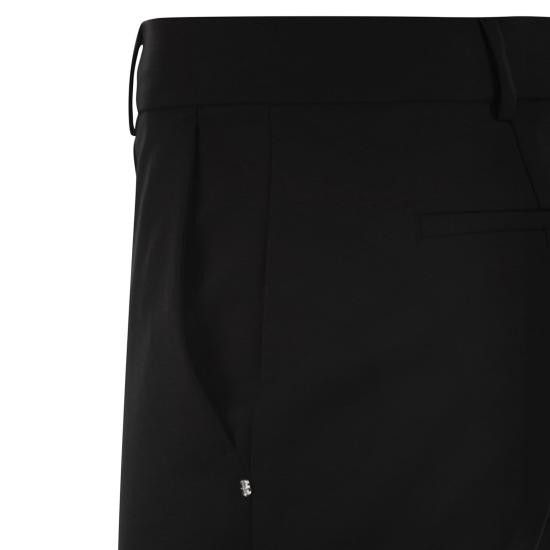 Sportmax SPORTMAX Women Straight Pants 2512131061600 BLACK Size 27" / US 4 / IT 40 - 4 Thumbnail