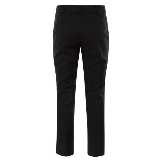 Sportmax SPORTMAX Women Straight Pants 2512131061600 BLACK Size 27" / US 4 / IT 40 - 2 Thumbnail