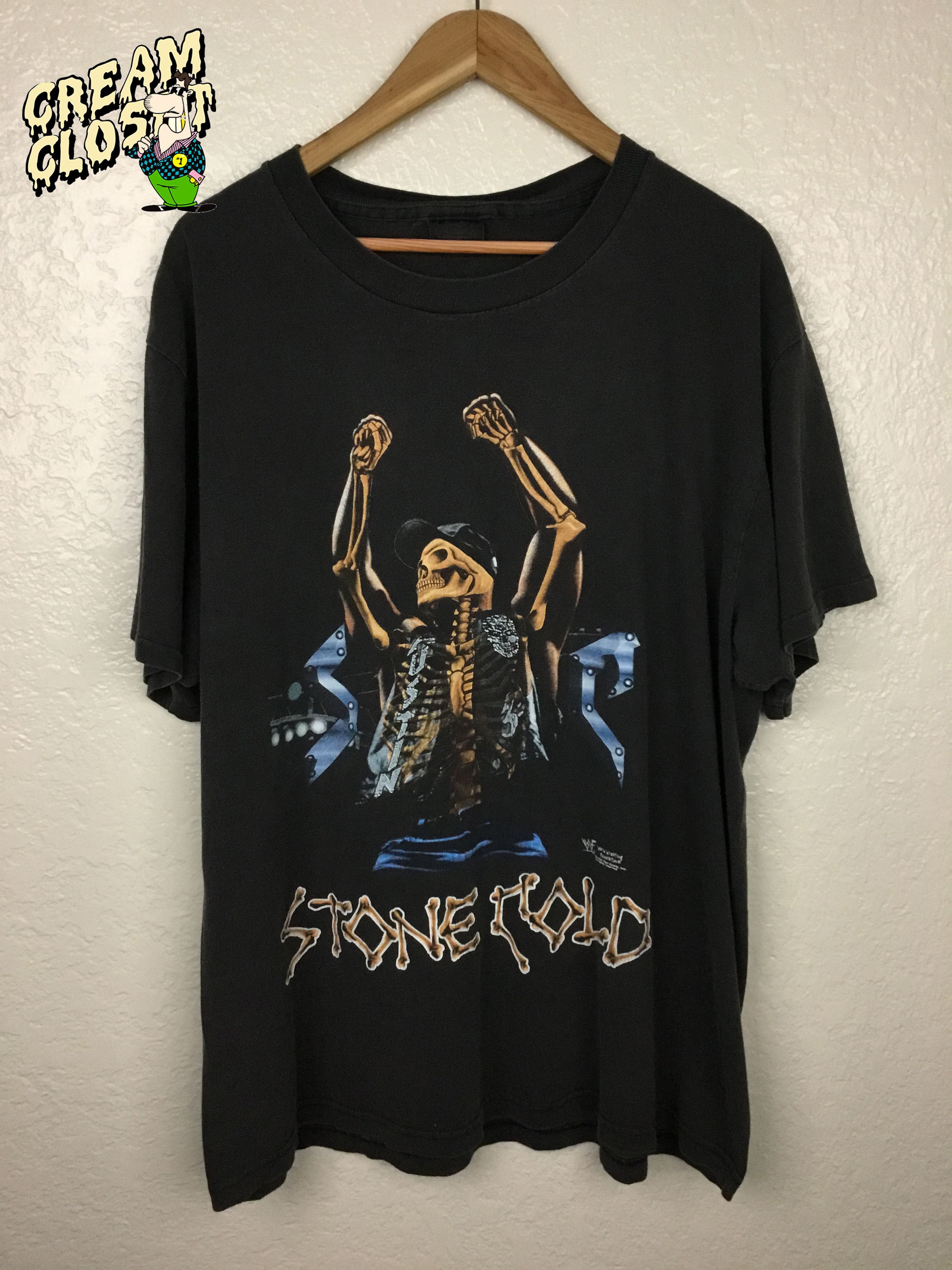 Vintage Double Sided Stone Cold Steve Austin Wrestling on sale T Shirt