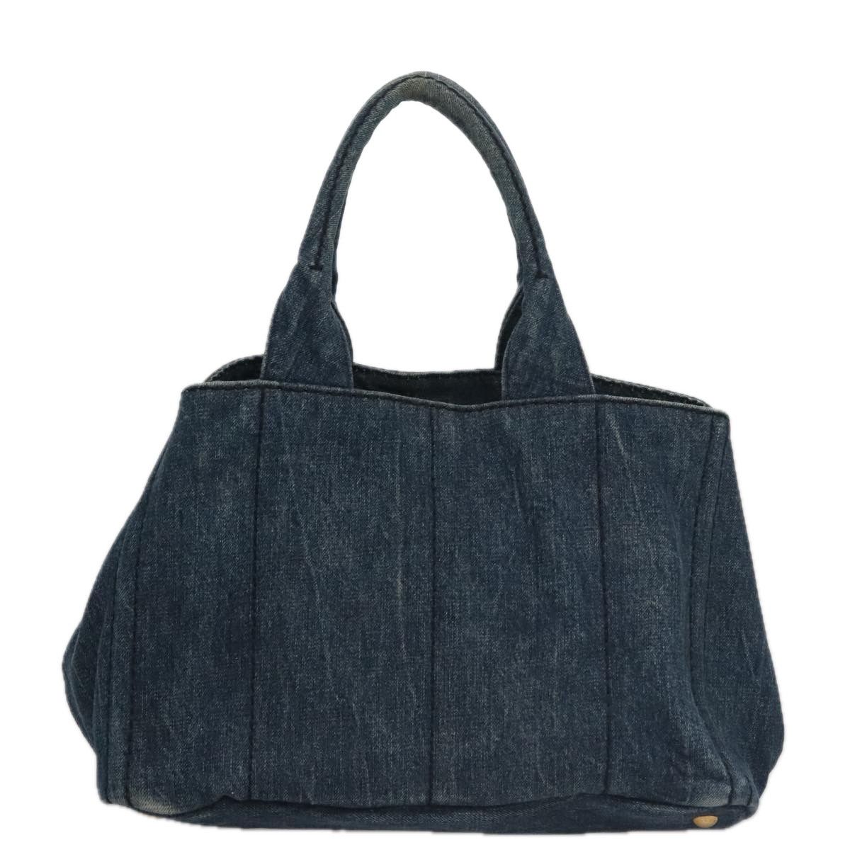 Prada Canapa Blue Denim - Jeans Tote Bag (Pre-Owned) Size ONE SIZE - 15 Thumbnail