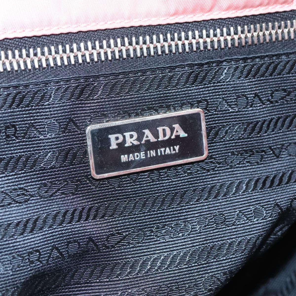 Prada Re-Nylon Pink Canvas Shoulder Bag (Pre-Owned) Size ONE SIZE - 12 Thumbnail