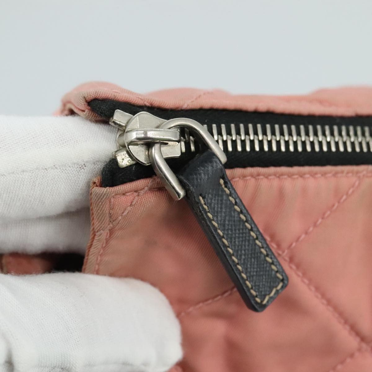 Prada Re-Nylon Pink Canvas Shoulder Bag (Pre-Owned) Size ONE SIZE - 10 Thumbnail