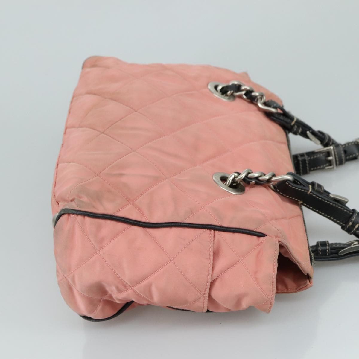 Prada Re-Nylon Pink Canvas Shoulder Bag (Pre-Owned) Size ONE SIZE - 3 Thumbnail