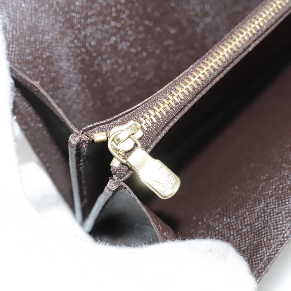 Louis Vuitton Portefeuille Sarah Brown Canvas Wallet (Pre-Owned) Size ONE SIZE - 9 Thumbnail