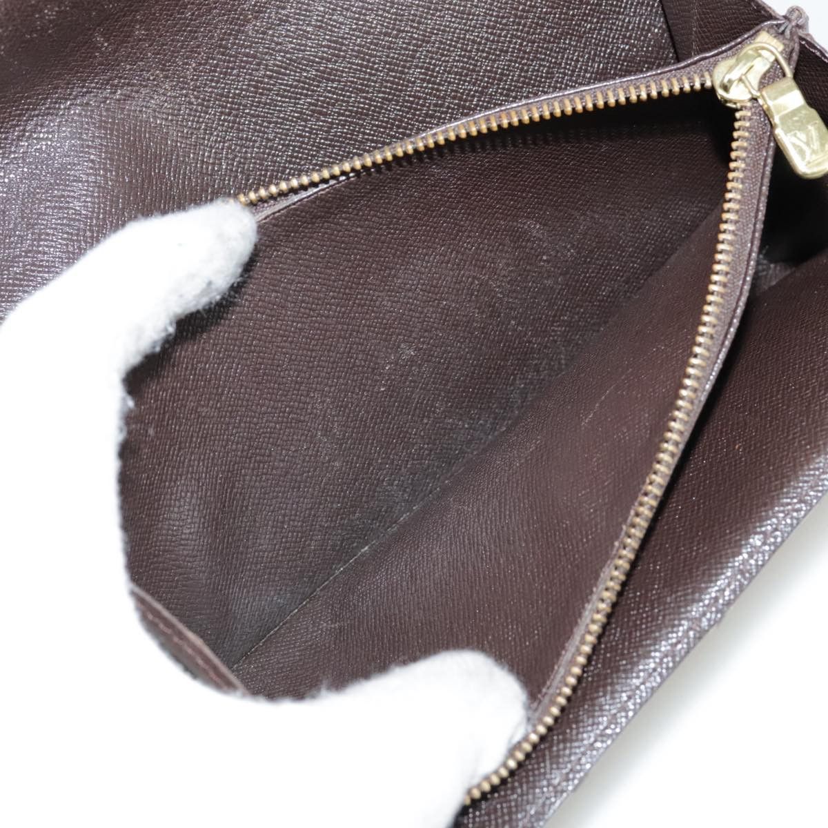 Louis Vuitton Portefeuille Sarah Brown Canvas Wallet (Pre-Owned) Size ONE SIZE - 18 Thumbnail
