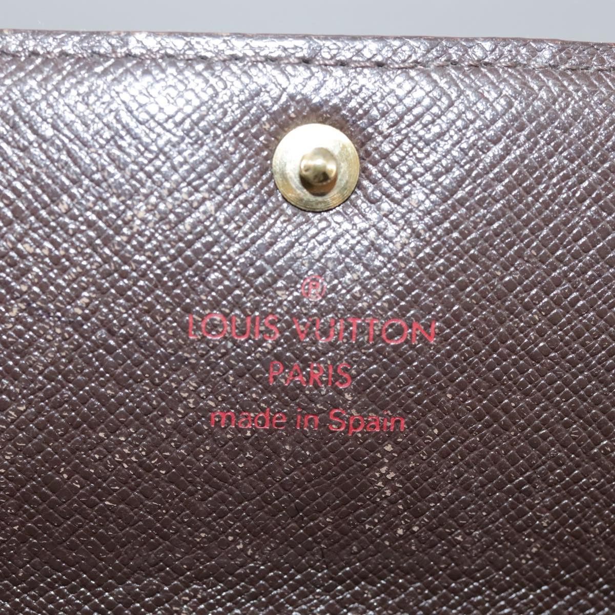 Louis Vuitton Portefeuille Sarah Brown Canvas Wallet (Pre-Owned) Size ONE SIZE - 12 Thumbnail