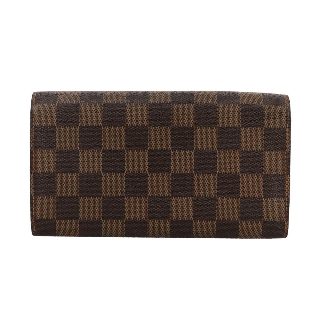 Louis Vuitton Portefeuille Sarah Brown Canvas Wallet (Pre-Owned) Size ONE SIZE - 2 Thumbnail
