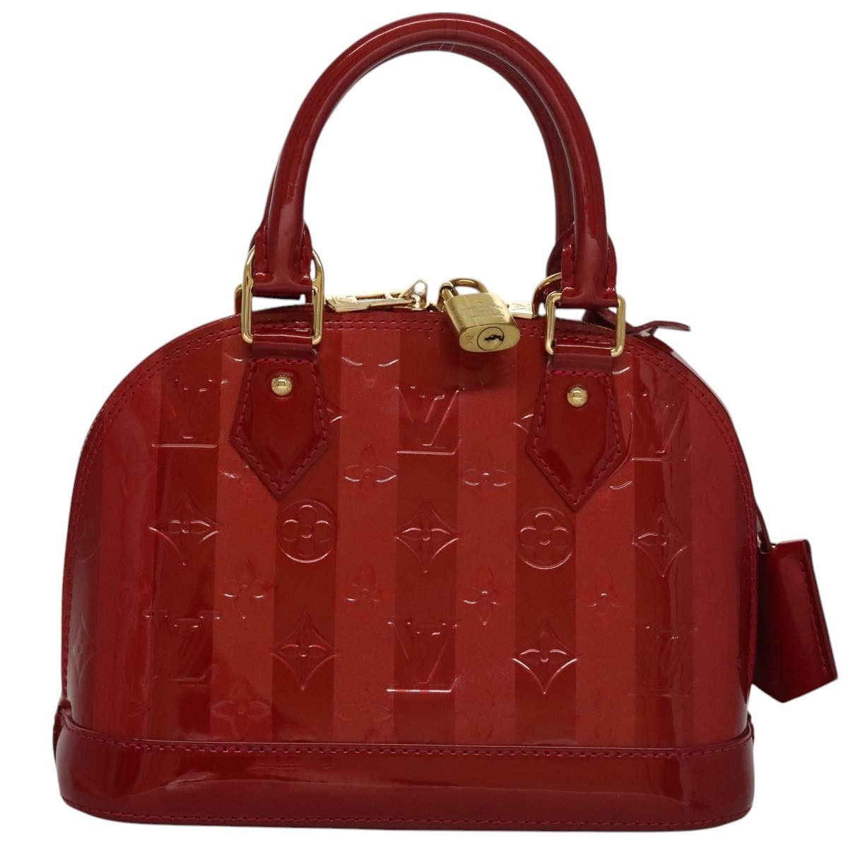 Louis Vuitton Alma Red Patent Leather Handbag (Pre-Owned) Size ONE SIZE - 20 Thumbnail