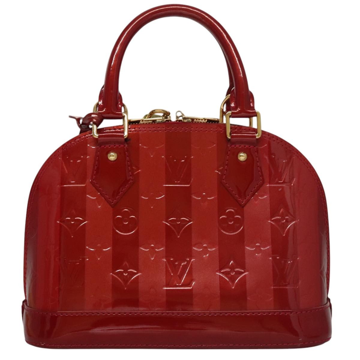 Louis Vuitton Alma Red Patent Leather Handbag (Pre-Owned) Size ONE SIZE - 2 Thumbnail