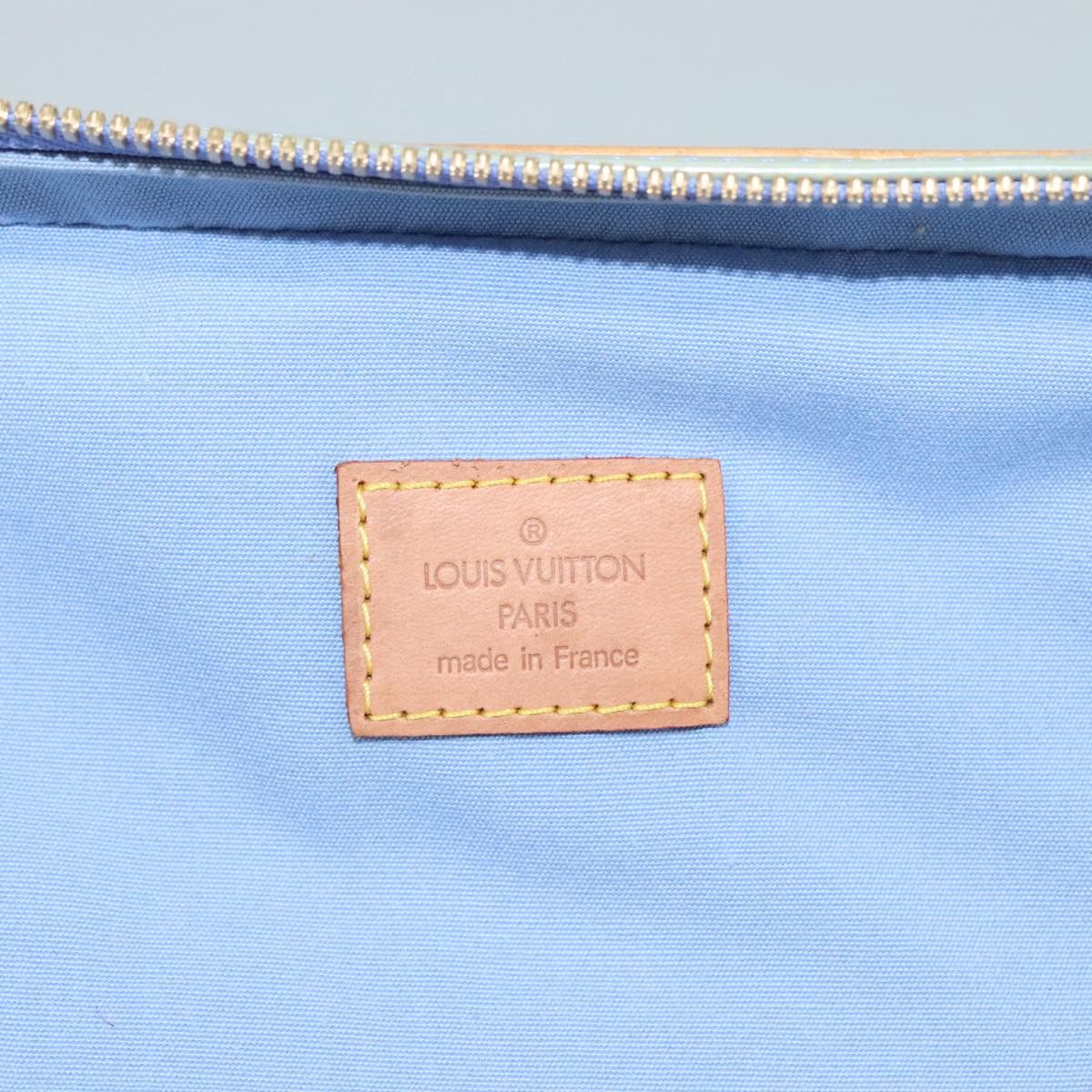 Louis Vuitton Sullivan Blue Patent Leather Handbag (Pre-Owned) Size ONE SIZE - 9 Thumbnail