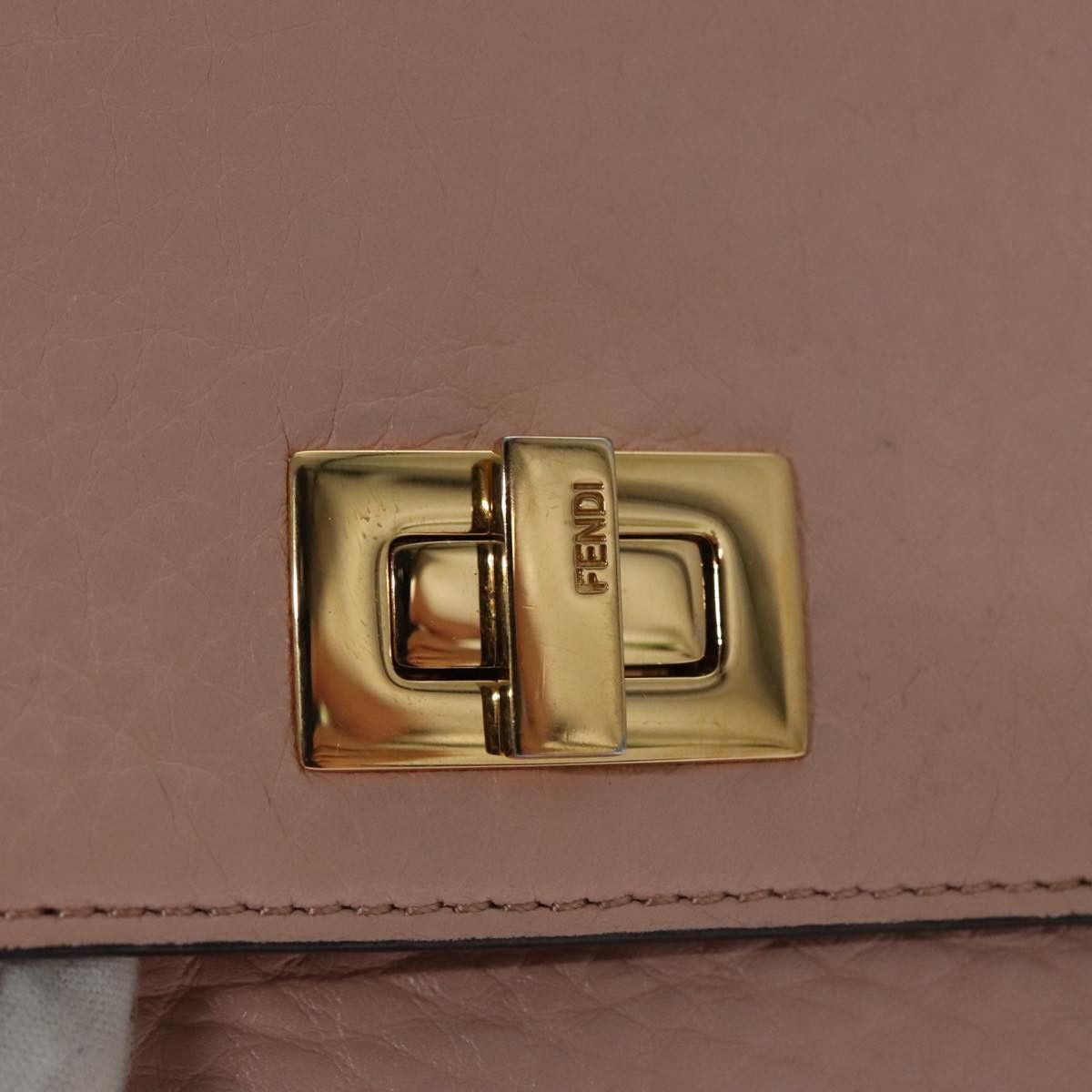 Fendi Peekaboo Pink Leather Wallet (Pre-Owned) Size ONE SIZE - 9 Thumbnail
